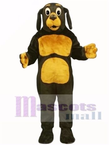 Niedlich Dobie Hund Maskottchen Kostüm Tier