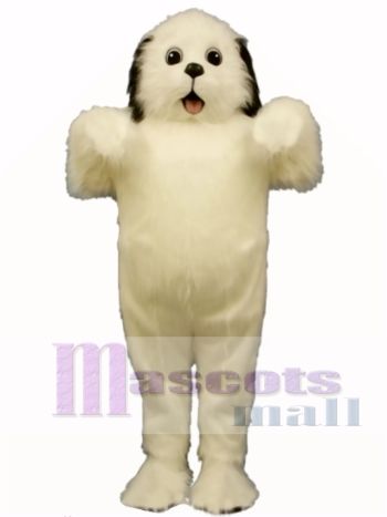 Niedlich Zottelig Maggy Hund Maskottchen Kostüm Tier 