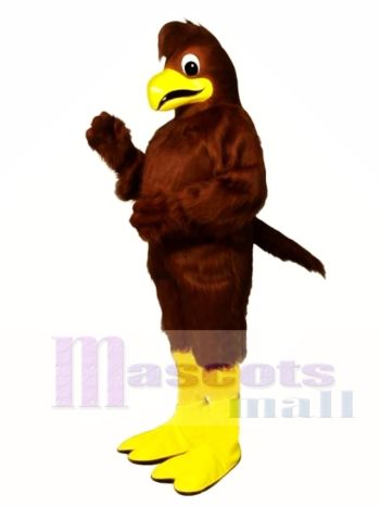 Niedlich Mit Haube Falke Maskottchen Kostüm
