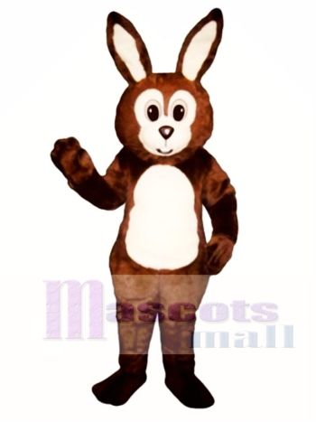 Nettes Ostern Braunes fettes Häschen Maskottchen Kostüm Tier