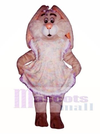 Osterhase mit Schürze Maskottchen Kostüm