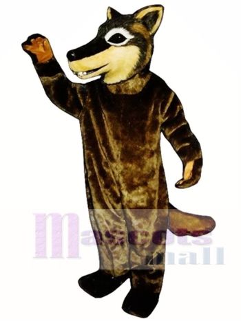 Nettes Kojote Wolf Maskottchen Kostüm