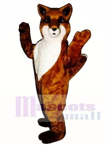 Niedlich Freundlich Fuchs Maskottchen Kostüm