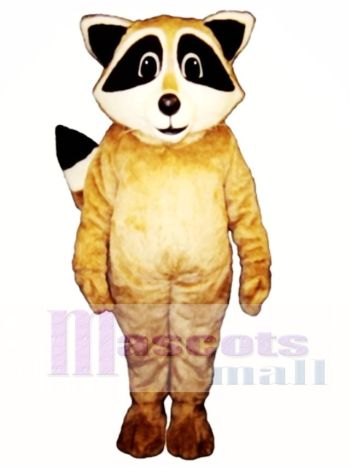 Tan Robbie Waschbär Maskottchen Kostüm Tier