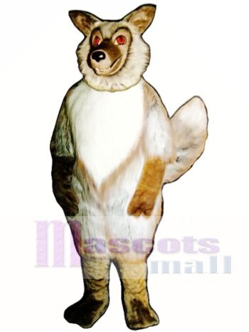Nettes Wolf Maskottchen Kostüm