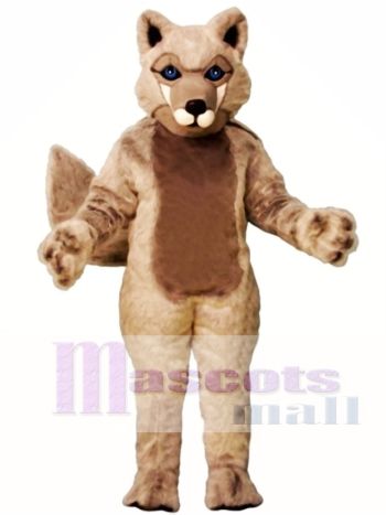 Niedliches Roger Wolf Maskottchen Kostüm