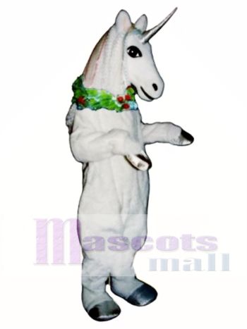 Einhorn mit Garland Maskottchen Kostüm