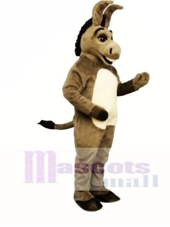 glücklich Esel Maskottchen Kostüm Tier