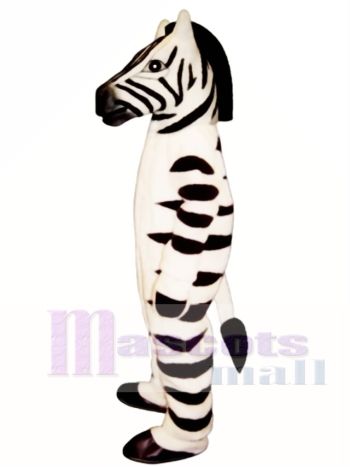 Zebra Maskottchen Kostüm
