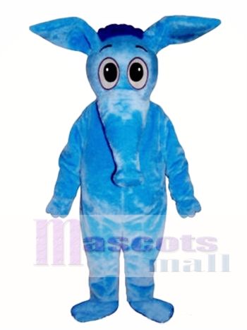 Blauer Erdferkel Maskottchen Kostüm