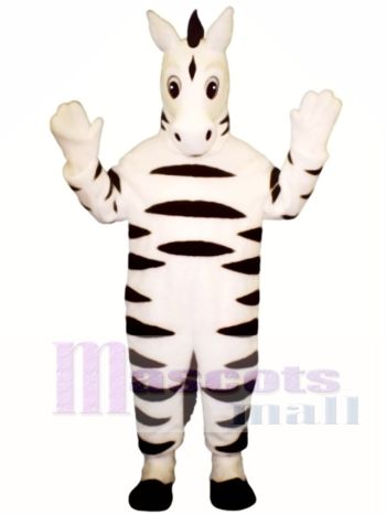 Baby Zebra Maskottchen Kostüm Tier