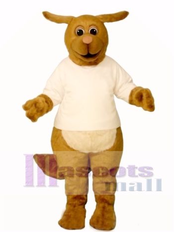 Rhudy Roo Hund mit Hemd Maskottchen Kostüm Tier 