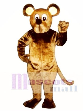Braun Maus Maskottchen Kostüm