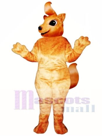 Girly Eichhörnchen Maskottchen Kostüm