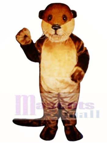 Ollie Otter Maskottchen Kostüm