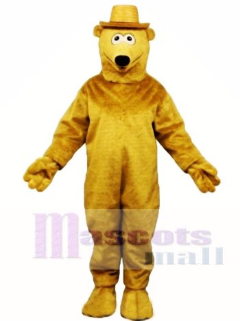 Wiesel mit Hut Maskottchen Kostüm