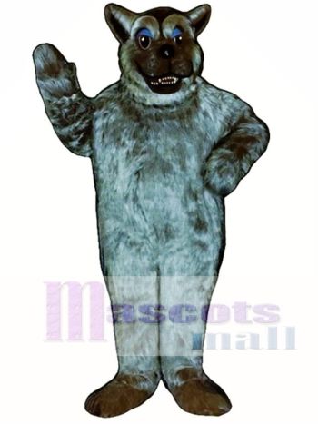 schlecht Wolf Maskottchen Kostüm