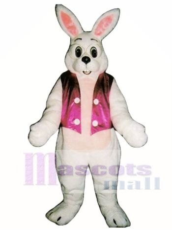 Netter Osterhase Kaninchen mit Weste Maskottchen Kostüm