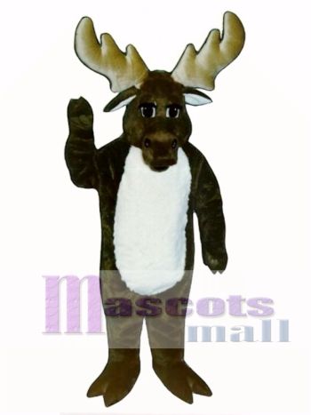 Süßes Monty Moose Maskottchen Kostüm