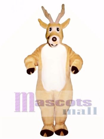 Nettes lustiges Ren Rotwild Maskottchen Kostüm