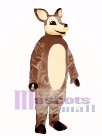 Niedliches Dingie Rotwild Maskottchen Kostüm