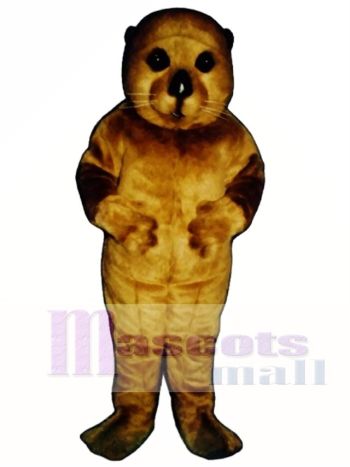 Nettes Baby Otter Maskottchen Kostüm Tier
