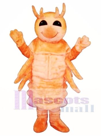 Niedlich Shrimp Maskottchen Kostüm Tier