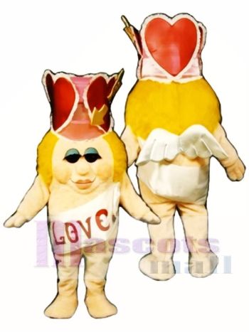Verrücktes Amor Maskottchen Kostüm