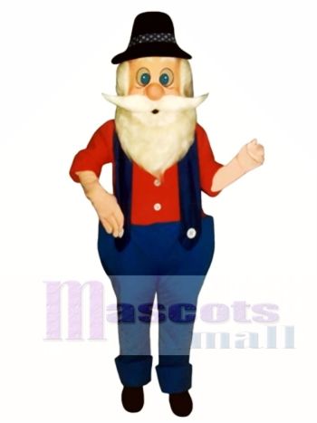 Hillbilly Harold Maskottchen Kostüm Menschen