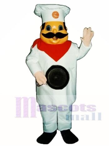 Kochküche Maskottchen Kostüm Menschen