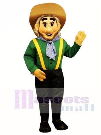 Cowboy Maskottchen Kostüm Menschen