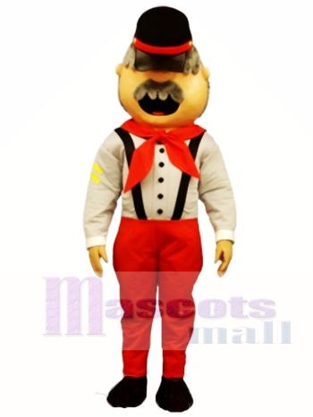 Robbie Reb Maskottchen Kostüm Menschen