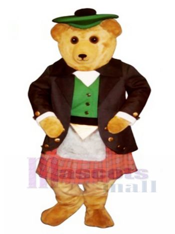 Argyle MacBear Bär Maskottchen Kostüm