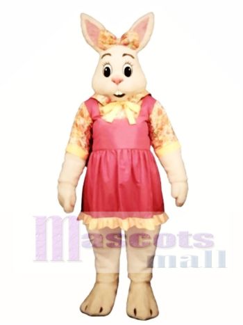 Niedliches Ostern Alice Bunny Rabbit Maskottchen Kostüm Tier