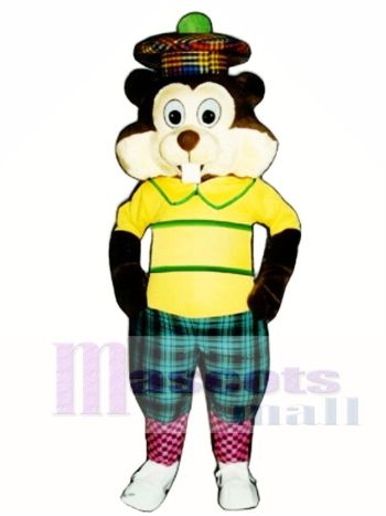 Golfen Gopher Maskottchen Kostüm