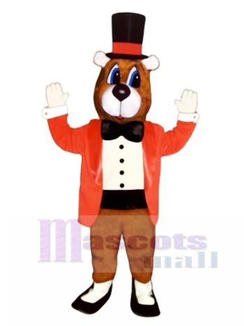 Nettes Tanzen Bären Maskottchen Kostüm