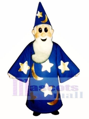 Magier Maskottchen Kostüm