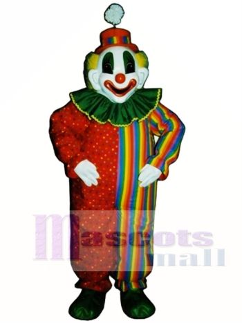 Clown Maskottchen Kostüm