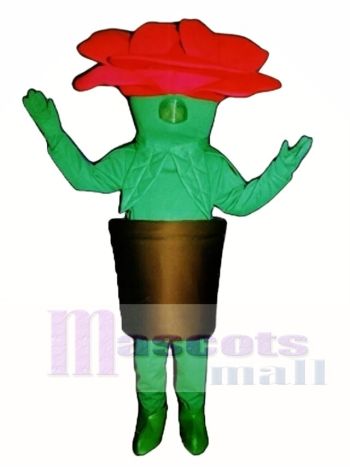 Eingemachte Blume Maskottchen Kostüm Pflanze