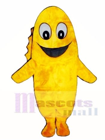 Süßes Goldie Goldfisch Maskottchen Kostüm