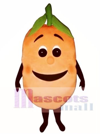 Peachie Maskottchen Kostüm Obst
