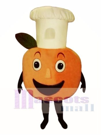 Bäcker Pfirsich Maskottchen Kostüm Obst