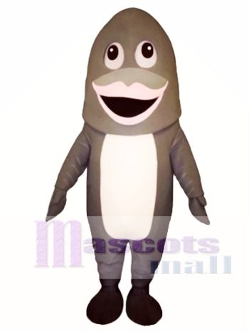 Netter Haifisch Maskottchen Kostüm