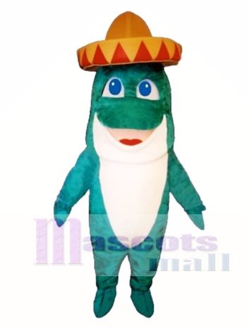 Niedlich Senor Fisch Maskottchen Kostüm Tier