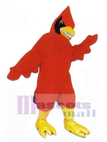 Glückliches Kardinal Maskottchen Kostüm