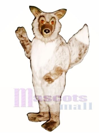 Nettes wildes Wolf Maskottchen Kostüm