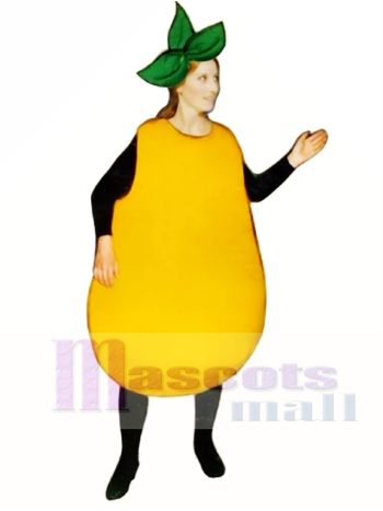 Birne Maskottchen Kostüm Obst