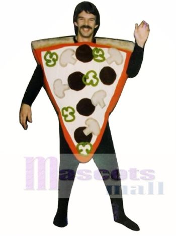 Pizza Scheibe Maskottchen Kostüm
