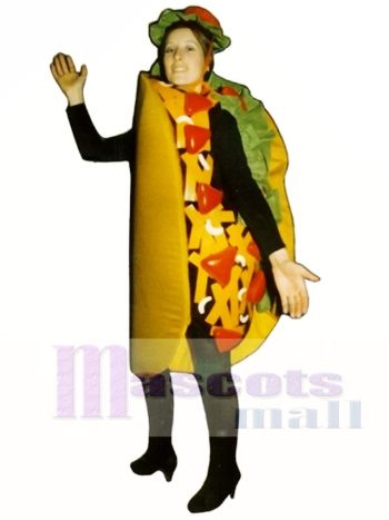 Taco Maskottchen Kostüm