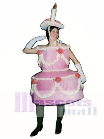 Geburtstag Kuchen Maskottchen Kostüm